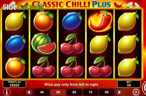 Скрин3. Classic Chilli Plus слот
