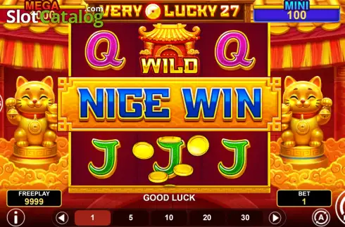 Скрин3. Very Lucky 27 слот