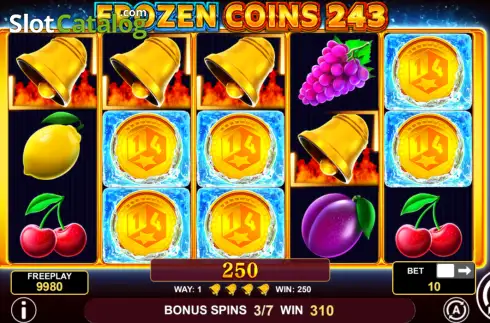 Скрин2. Frozen Coins 243 слот