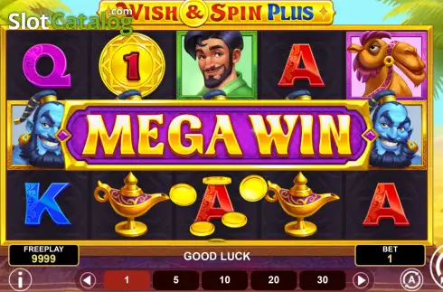 Скрин3. Wish & Spin Plus слот