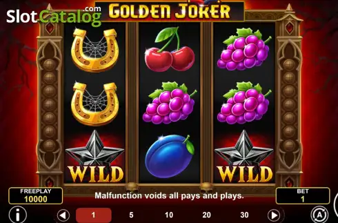 Скрин2. Golden Joker Halloween слот
