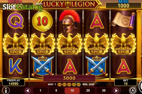 Скрин3. Lucky Legion Fortune слот