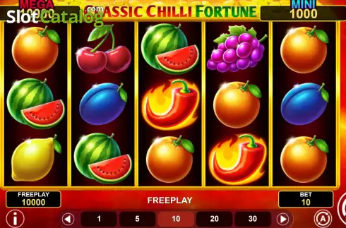 Скрин2. Classic Chilli Fortune слот