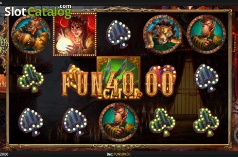 Скрин5. Sinister Circus слот