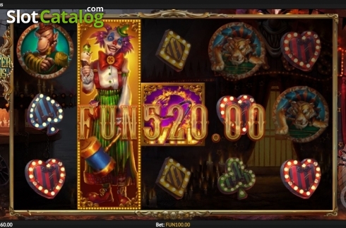 Скрин6. Sinister Circus слот