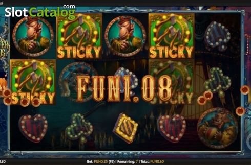Скрин8. Sinister Circus слот