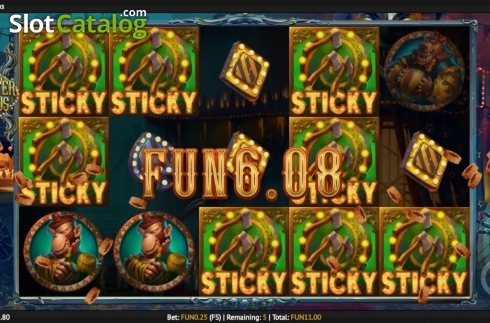 Скрин9. Sinister Circus слот