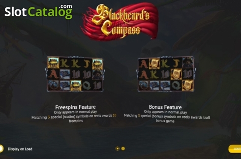 Скрин2. Blackbeard's Compass слот