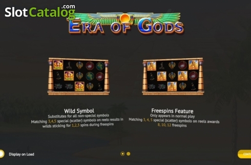 Скрин2. Era Of Gods слот