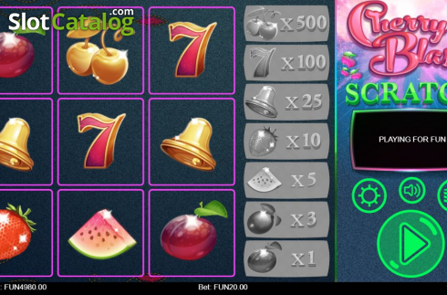 Скрин4. Cherry Blast Scratch слот