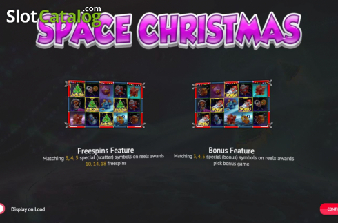 Скрин2. Space Christmas слот
