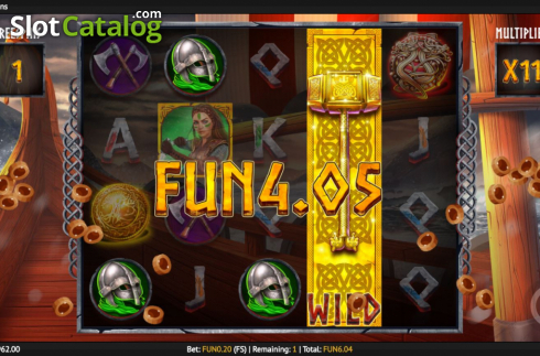 Скрин8. Battle Maidens слот