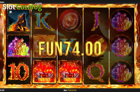Скрин4. Queen of Embers слот