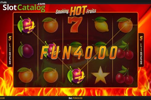 Скрин4. Smoking Hot Fruits слот