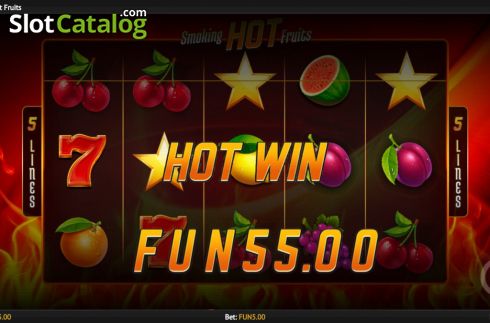 Скрин6. Smoking Hot Fruits слот