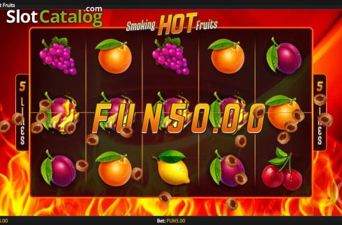 Скрин7. Smoking Hot Fruits слот
