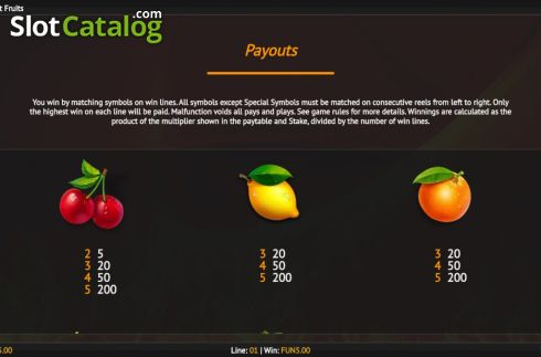 Скрин8. Smoking Hot Fruits слот