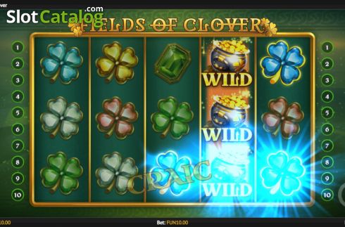 Скрин4. Fields of Clover слот