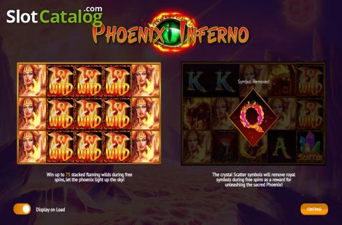 Скрин2. Phoenix Inferno слот