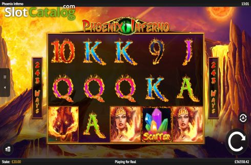 Скрин3. Phoenix Inferno слот