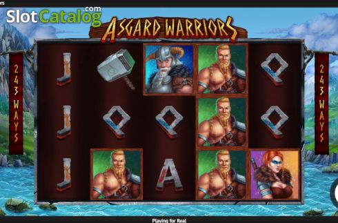 Скрин3. Asgard Warriors слот