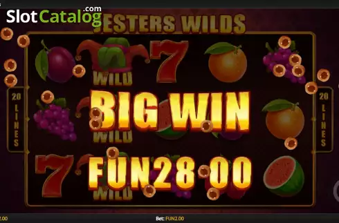 Скрин7. Jesters Wilds слот