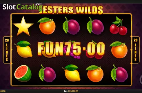 Скрин4. Jesters Wilds слот