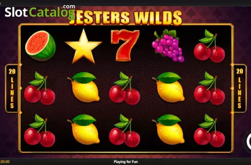 Скрин2. Jesters Wilds слот