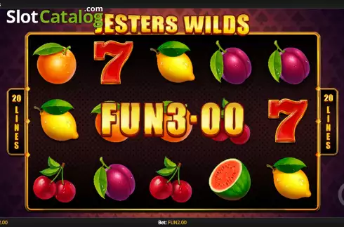 Скрин5. Jesters Wilds слот