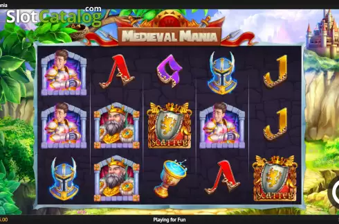 Скрин2. Medieval Mania слот