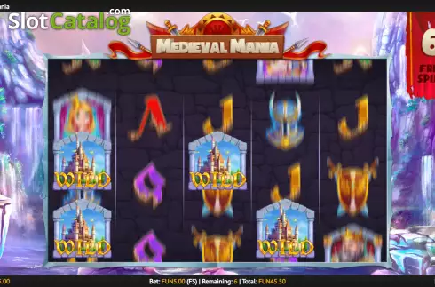 Скрин5. Medieval Mania слот