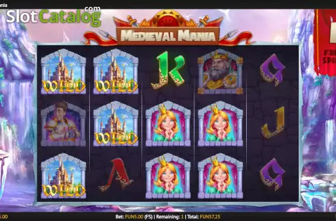 Скрин6. Medieval Mania слот