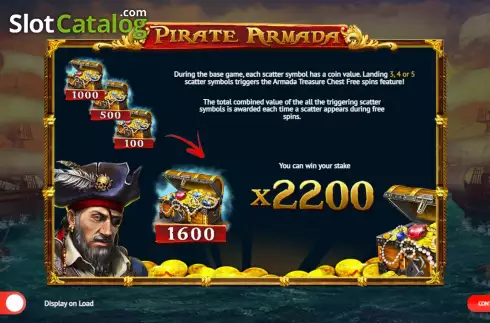 Скрин2. Pirate Armada слот