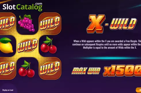 Скрин2. X-Wild слот