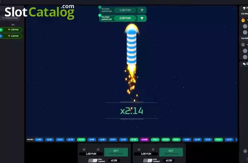 Скрин5. Crashout Fireworks слот
