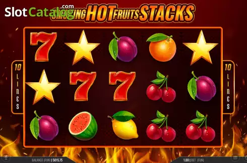 Скрин6. Smoking Hot Fruits Stacks слот