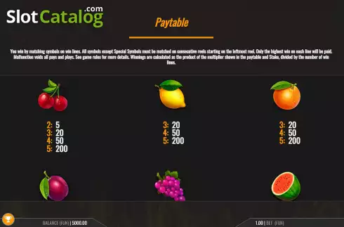 Скрин8. Smoking Hot Fruits Stacks слот