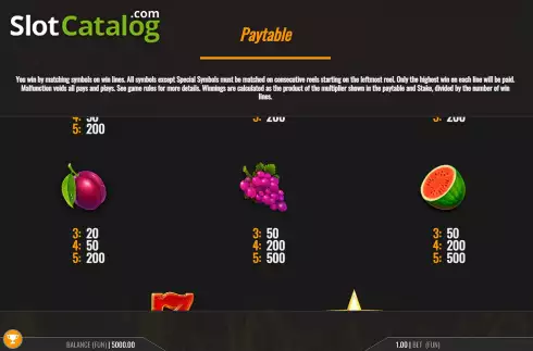 Скрин9. Smoking Hot Fruits Stacks слот
