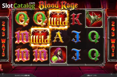 Скрин5. Blood Rage слот