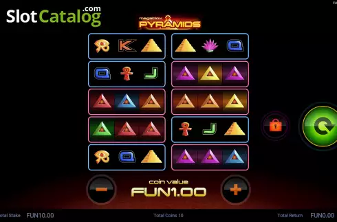 Скрин2. Megablox Pyramids слот