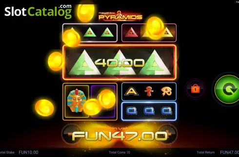 Скрин5. Megablox Pyramids слот