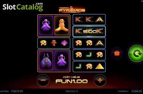 Скрин6. Megablox Pyramids слот