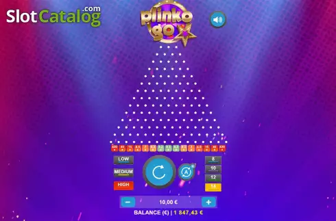 Скрин2. Plinko Go слот