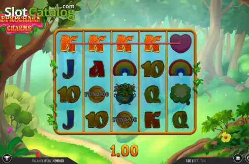Скрин4. Leprechaun Charms слот