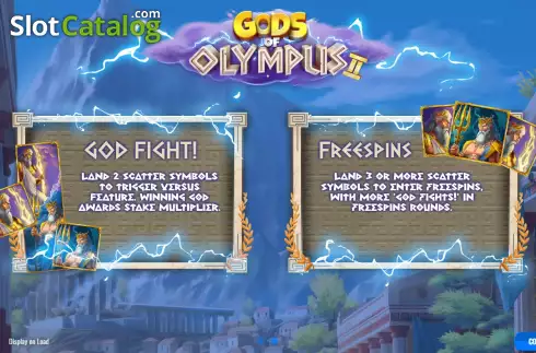 Скрин2. Gods of Olympus 2 слот