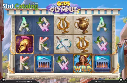 Скрин3. Gods of Olympus 2 слот