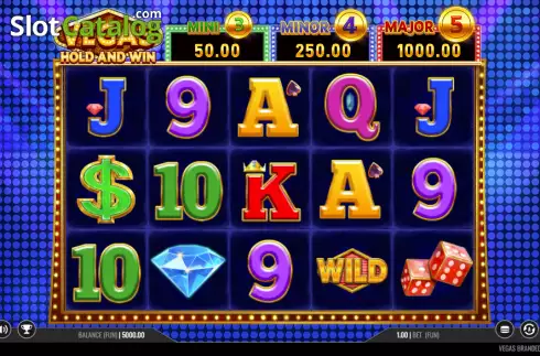 Скрин2. Vegas Branded Hold and Win слот