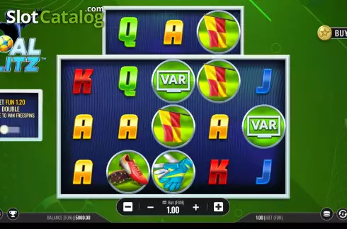 Скрин2. Goal Blitz слот