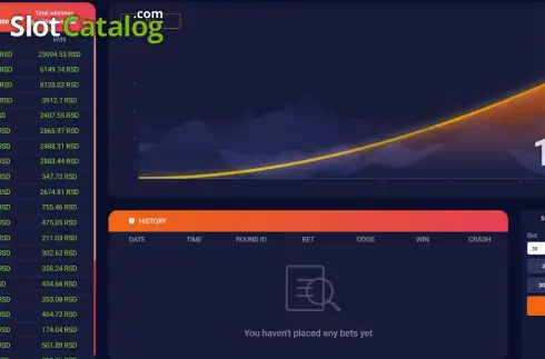 Скрин7. 1xbet Crash слот