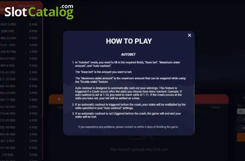 Скрин9. 1xbet Crash слот